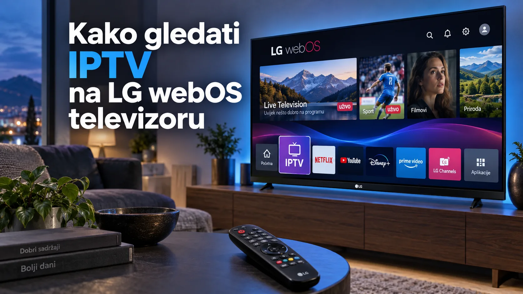 iptv lg webos — Kako gledati IPTV na LG webOS televizoru
