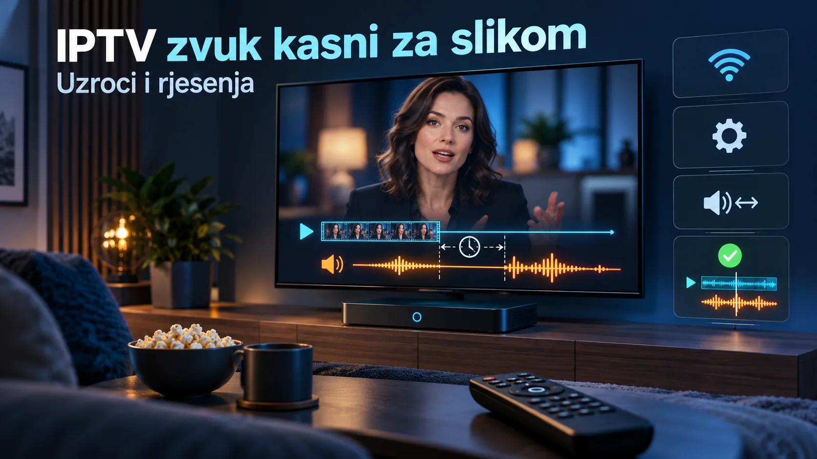 iptv zvuk kasni za slikom — IPTV zvuk kasni za slikom: uzroci i rješenja